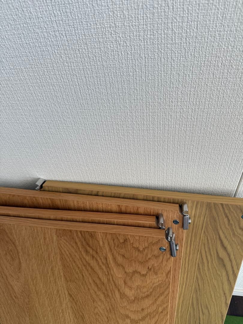 無印シェルフ 追加棚　オーク材　幅56cmタイプ用棚板セット 4枚