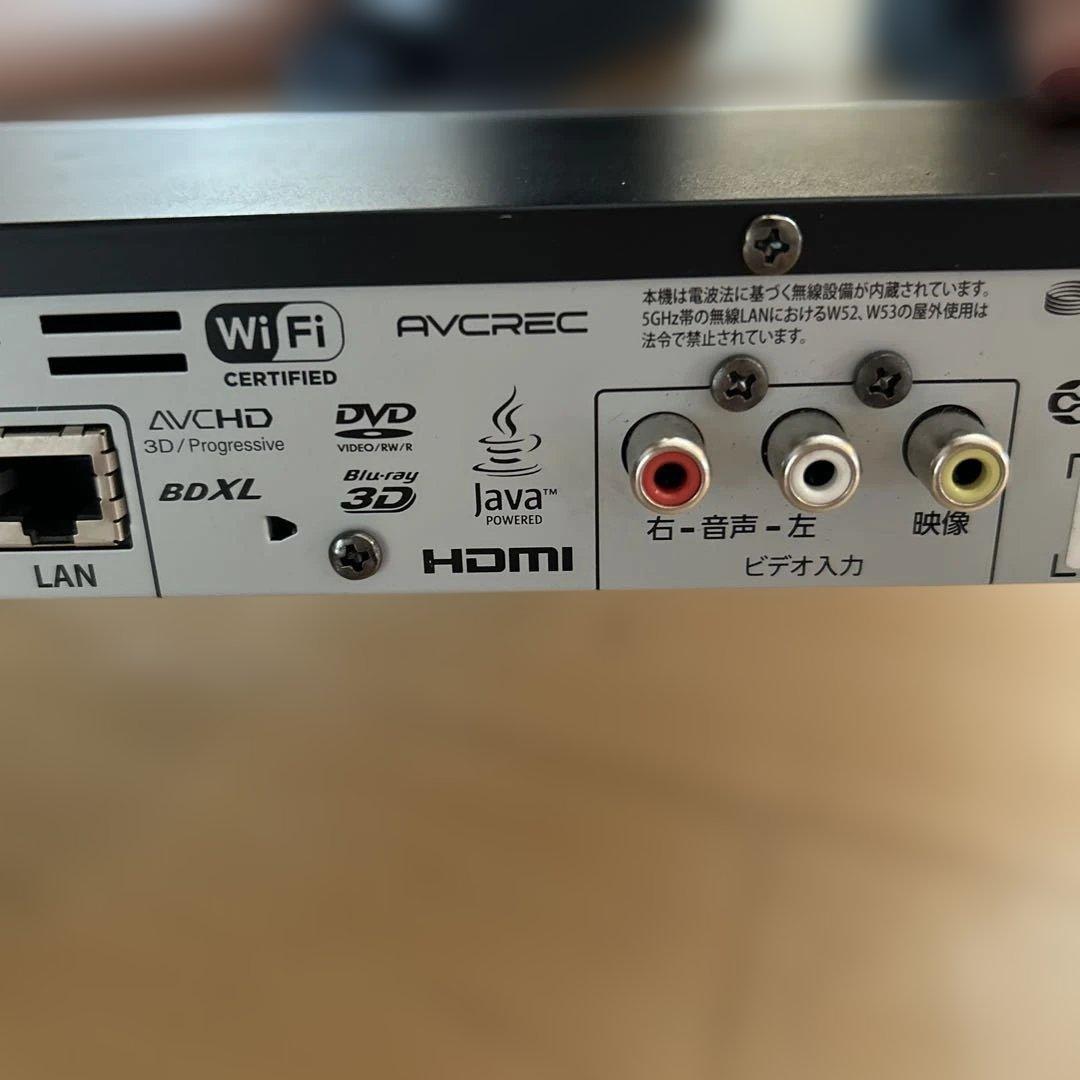 ヒロFUNAI ブルーレイレコーダー FBR-HT2000 リモコン付き