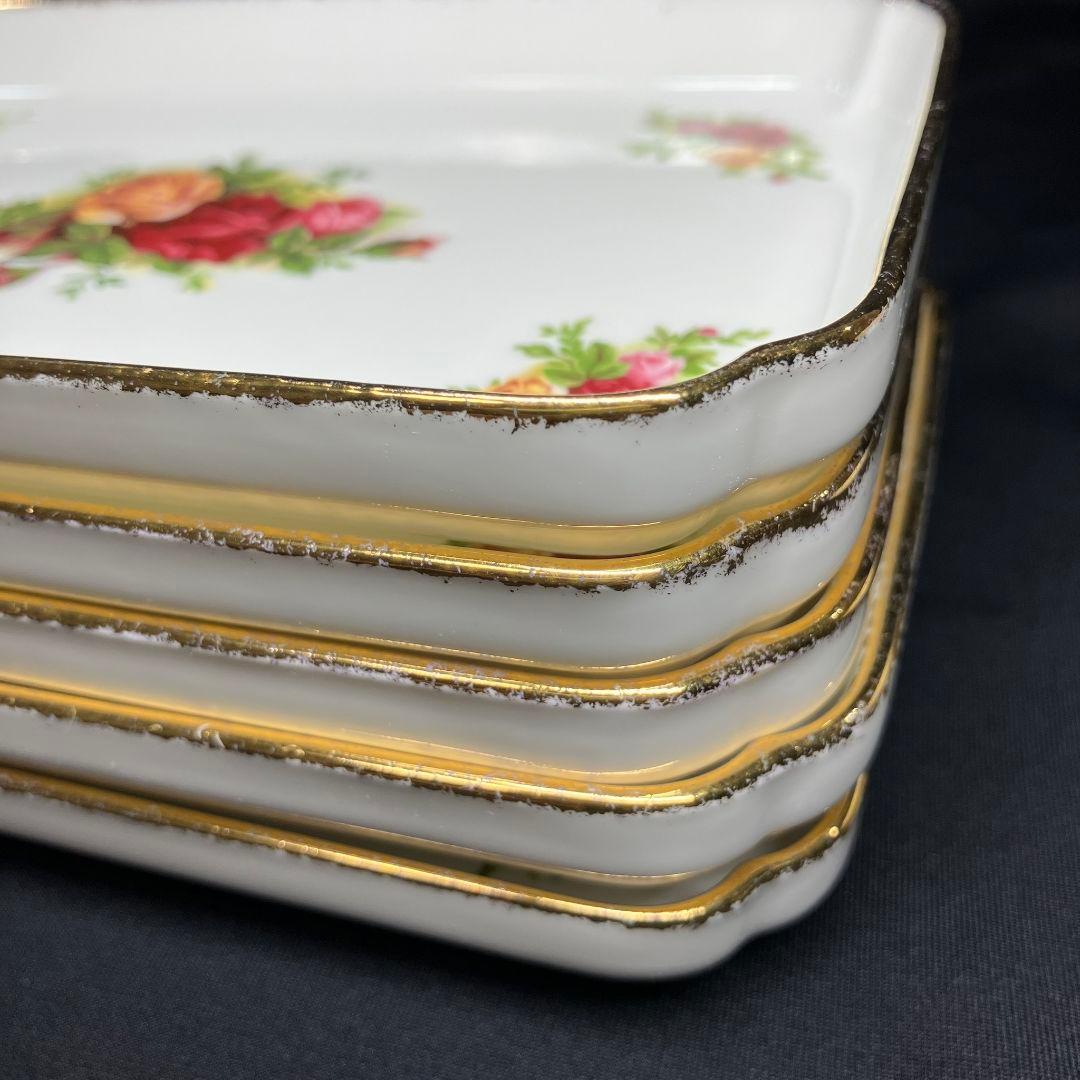 ロイヤルアルバート オールドカントリーローズ プレート 10客 セット レア