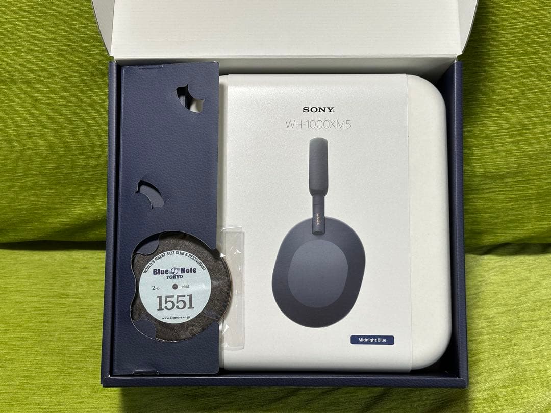 Sony WH-1000XM5 BNT ミッドナイトブルー ワイヤレスヘッドホン