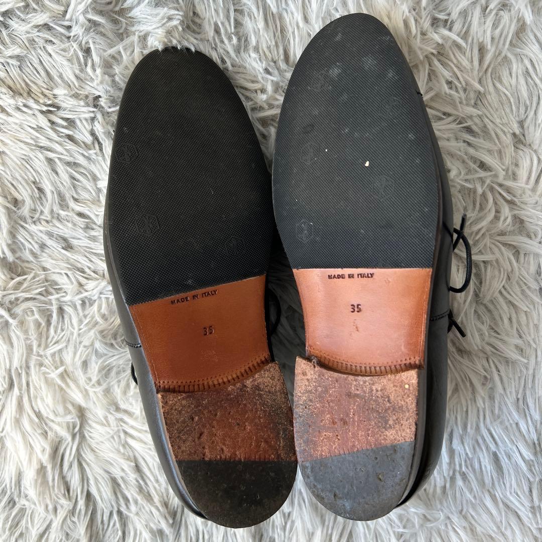 【美品】MARGARET HOWELL プレミアムライン レースアップシューズ