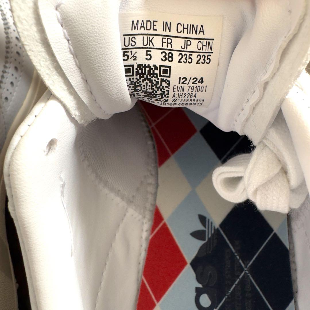 adidas ゴルフ コースカップ 23.5 新品 ホワイト