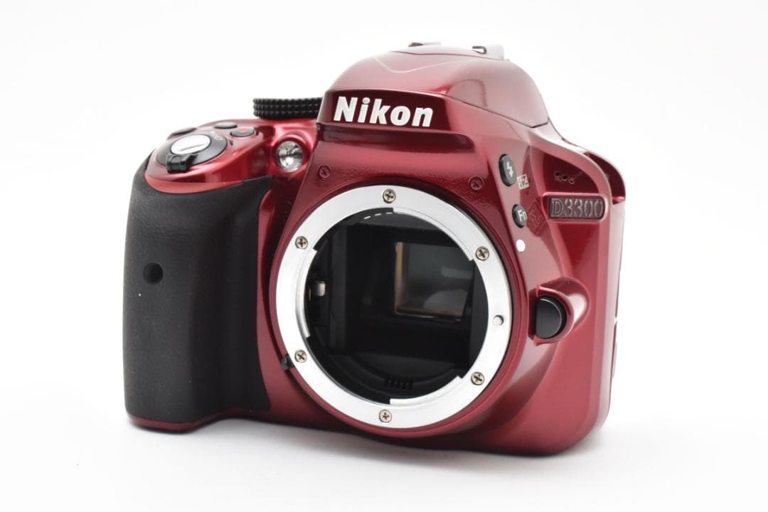 超美品 NIKON ニコン D3300 レッド H018