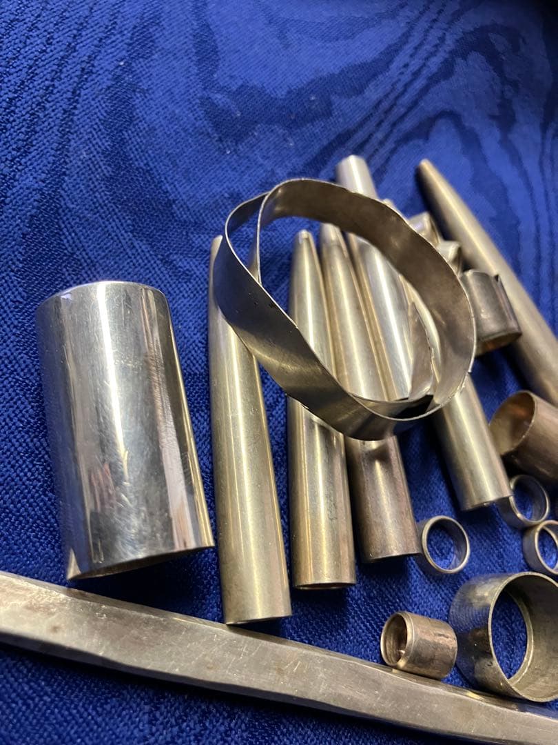 す*！様 シルバー925 万年筆部品　金属製パーツセット 101g 銀細工用　ま