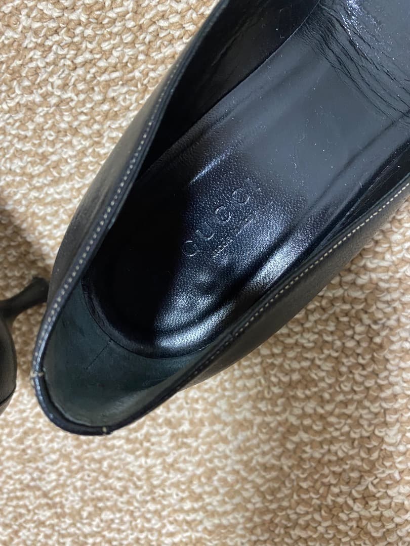 GUCCI マラガレザーヒール