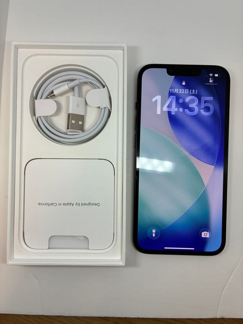 【美品】iPhone14 128G スターライト　SIMフリー　100%バッテリ