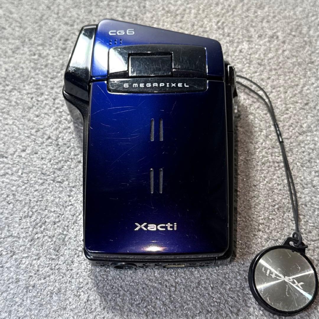 ☆動作OK SANYO Xacti DMX-CG6型 バッテリー＆SDカード付き