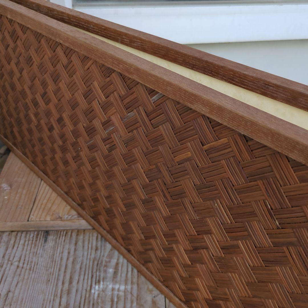 ayaka　風炉先屏風 両目開き 網代 茶道具 茶道 屏風 衝立