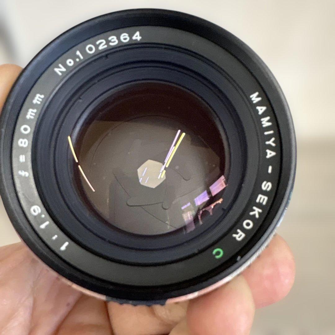 MAMIYA マミヤ SEKOR C 80mm F1.9 単焦点レンズ