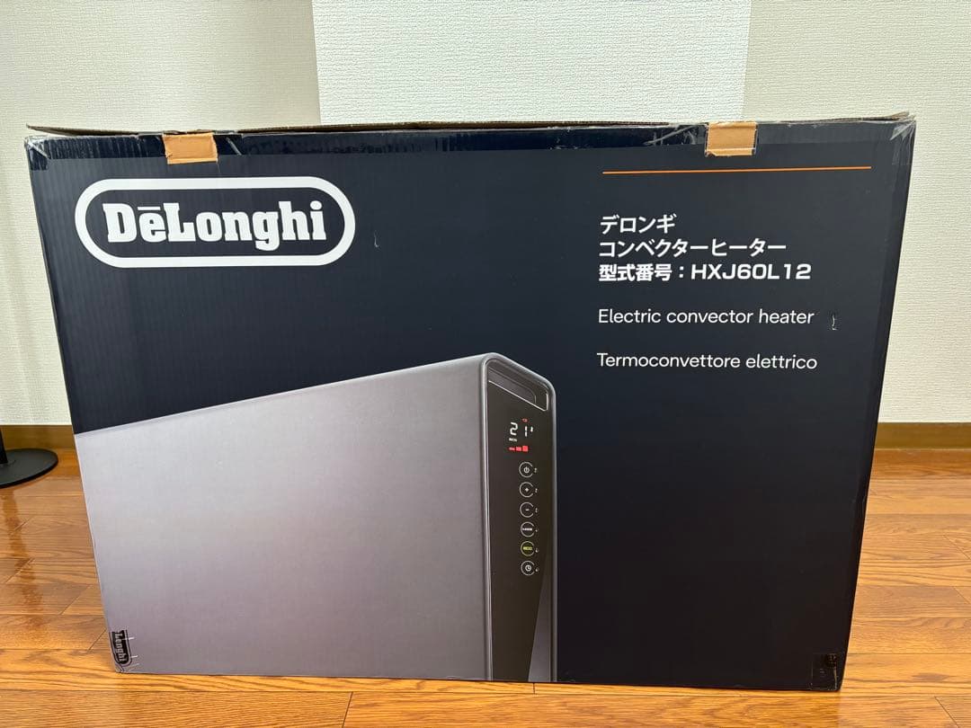 DeLonghi 電気コンベクターヒーター HXJ60L12