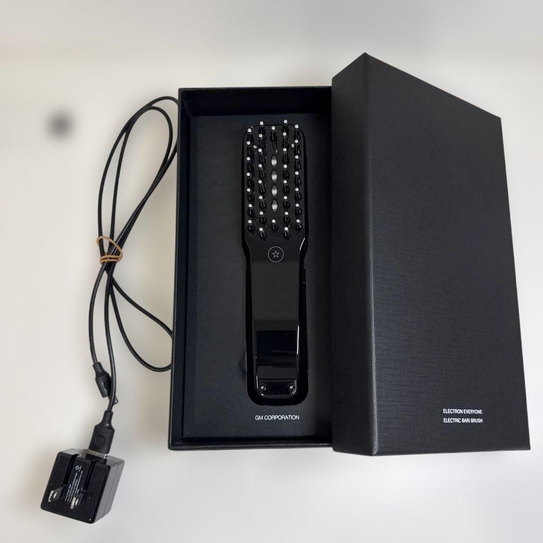 GM CORPORATION 電動ブラシ 美顔器 ブラック　☺︎