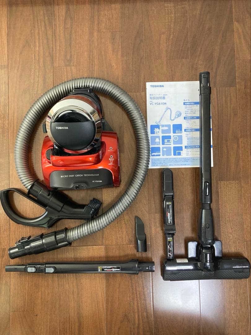 TOSHIBA 東芝クリーナー VC-YG610M サイクロン掃除機