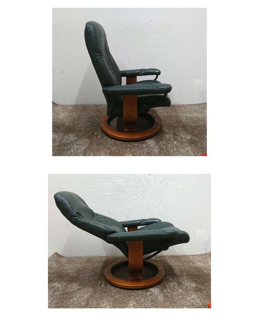 エコーネス コンサル ストレスレスチェア リクライニングソファ 回転