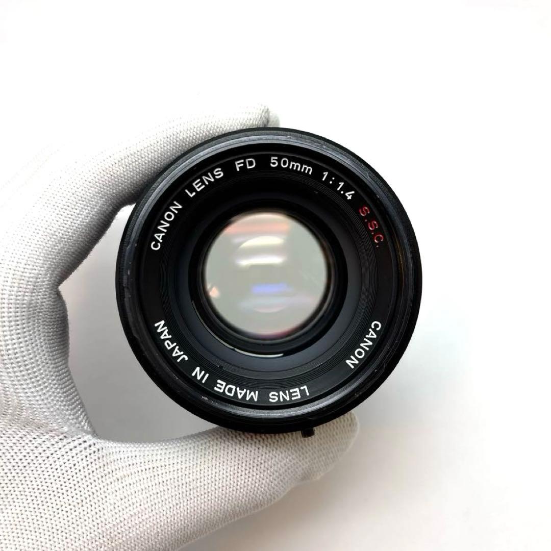 【美品】Canon FD 50mm f1.4 S.S.C.