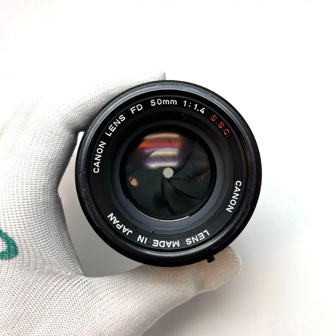 【美品】Canon FD 50mm f1.4 S.S.C.