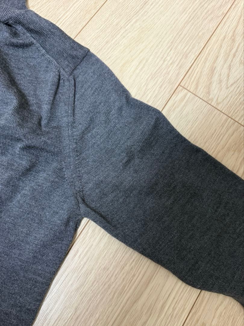 ザノーネ／ZANONE／ニット／チャコールグレー／44