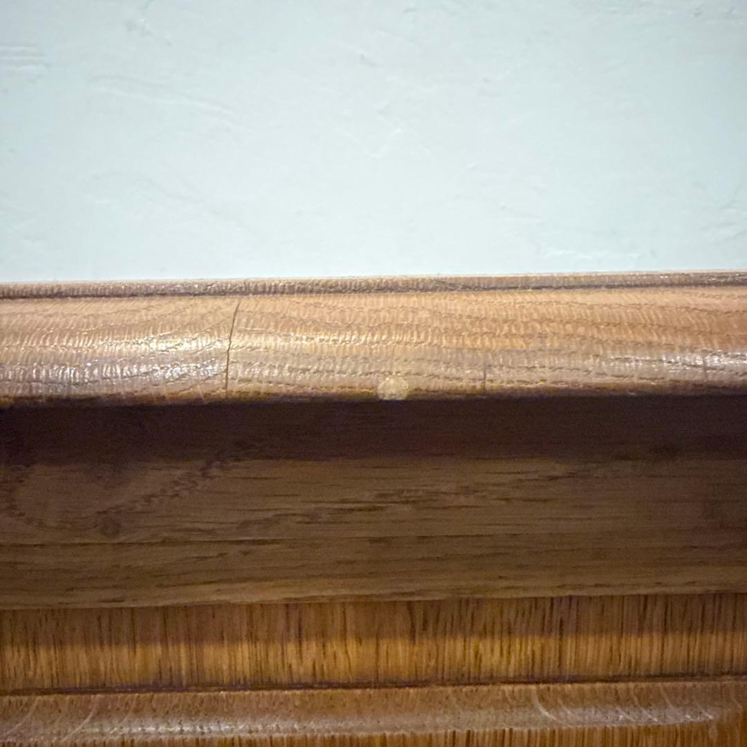 年末年始saleヴィンテージ　木製サイドテーブル　扉収納付き　1