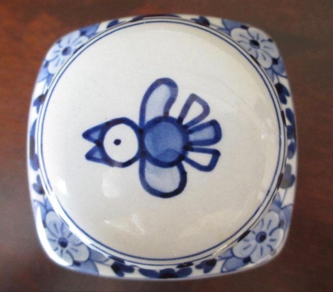 ロイヤルデルフト ミッフィー　小物入れ　キャンディポット　陶器　デルフト