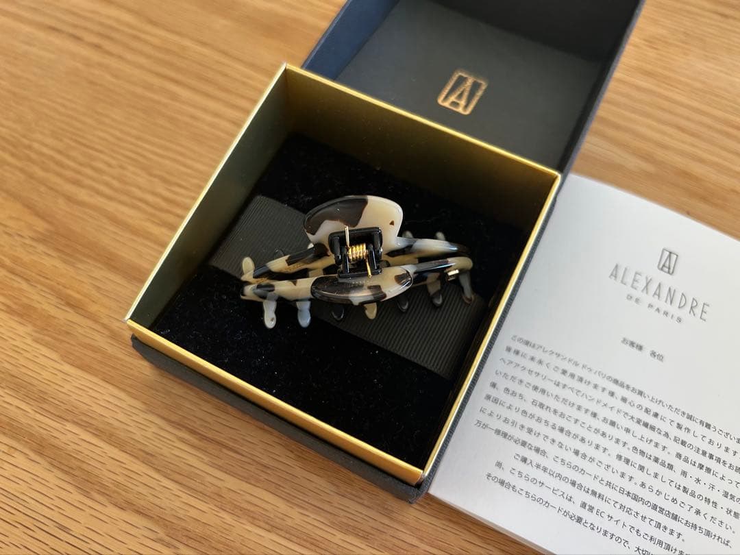 アレクサンドルドゥパリ クリップ （アルビノス）今季完売品