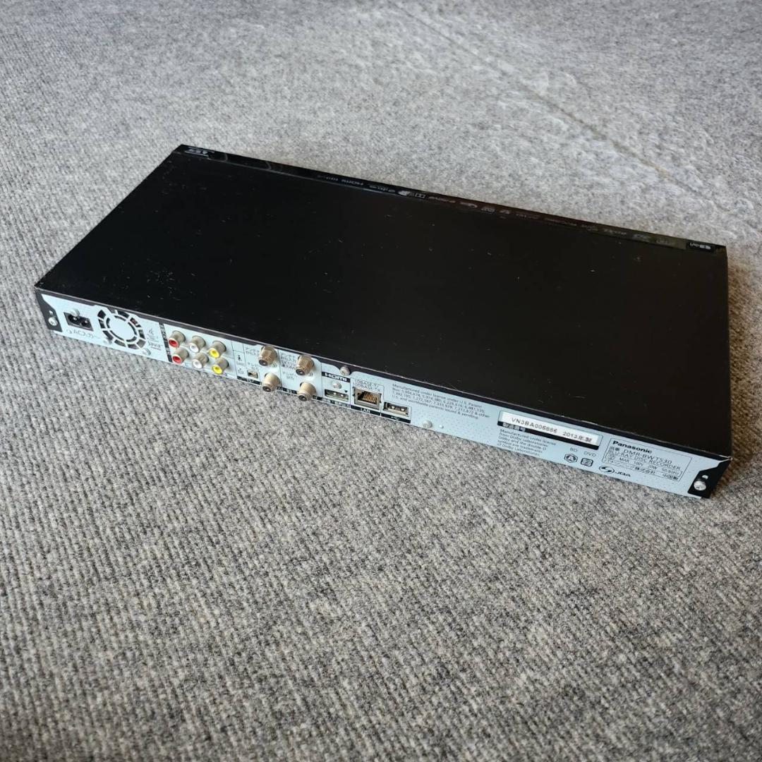 パナソニック　DMR-BWT530　４TB・業務用HDDに換装マニュアルリモコン