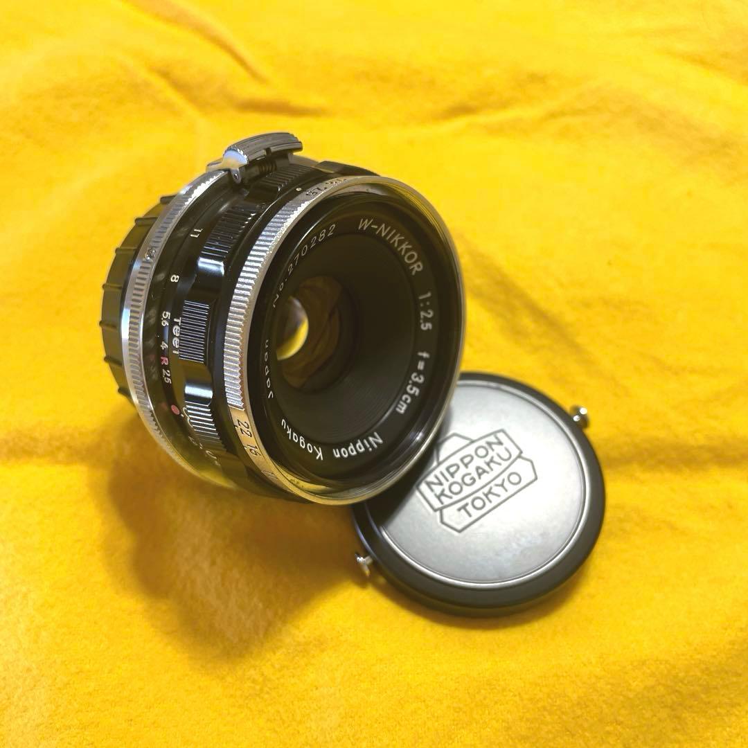 W-Nikkor 35mm f/2.5 外絞りSマウントレンズ(カメラ別売)