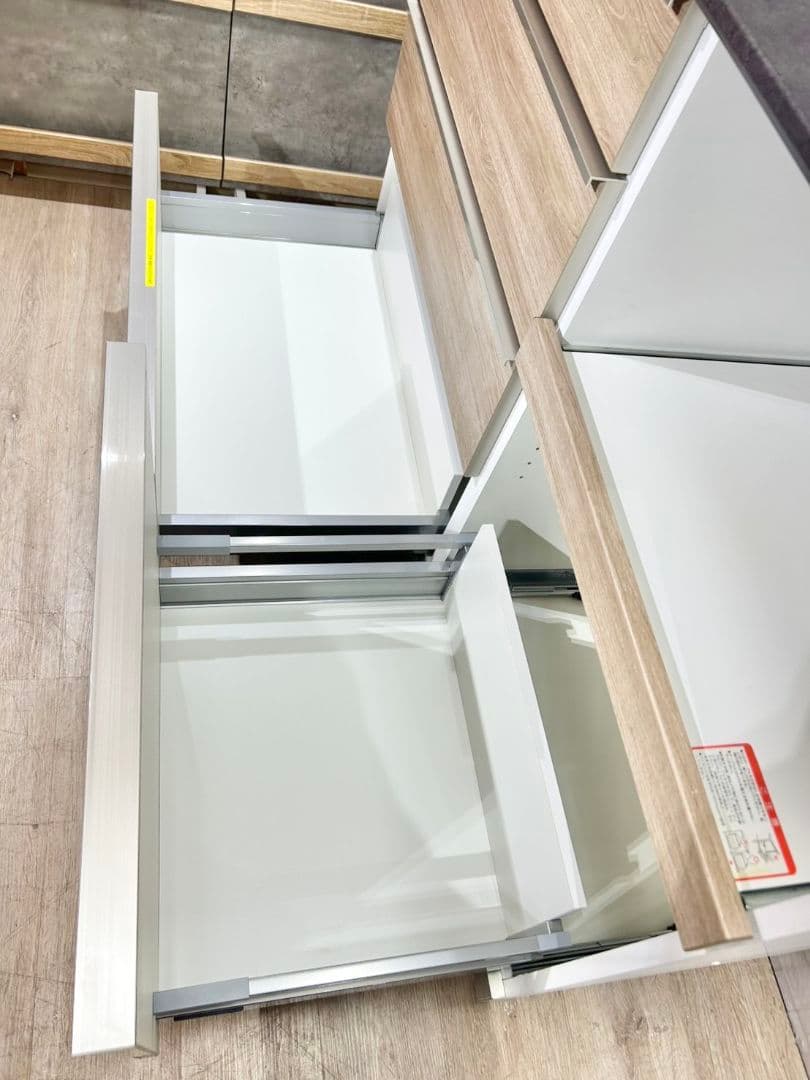 AYANO 綾野製作所 食器棚 レンジボード W1400 木目調