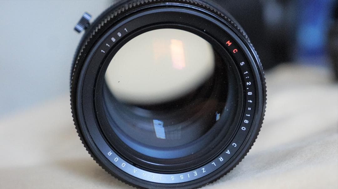 カールツアイスイエナ１８０ＭＭＦ２．８ペンタコンスピゴットマウント