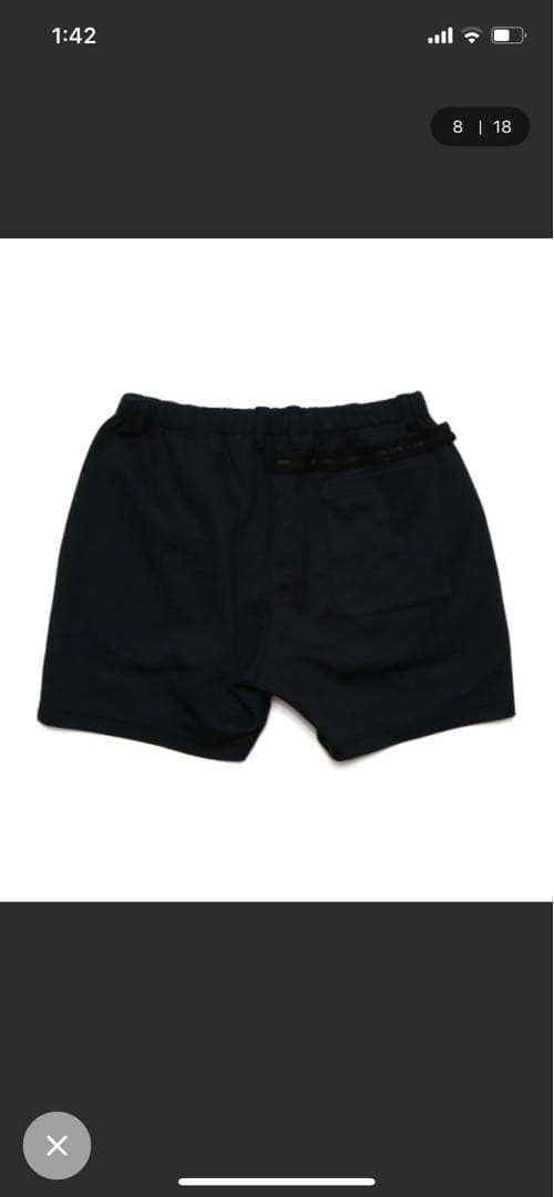 メンズウェア renoma paris SWEAT EASY SHORT PANTS