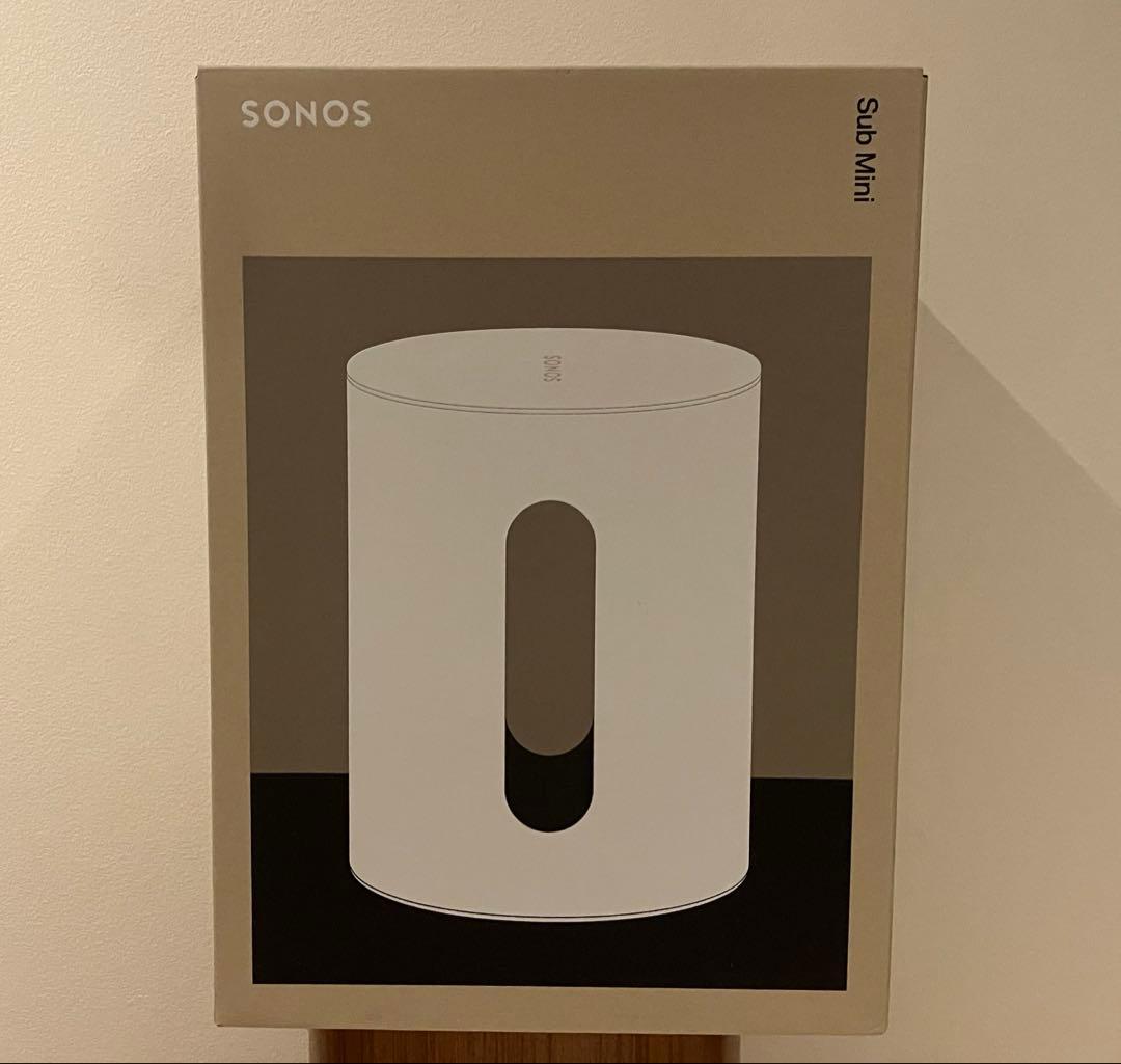 【新品未開封】SONOS Sub Mini ワイヤレスサブウーファー ホワイト