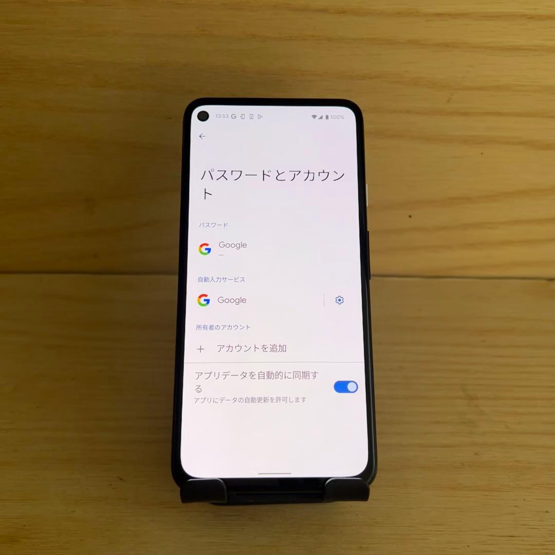 Google Pixel 4a (5G) 本体　E5