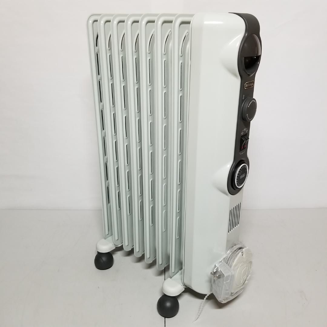 DeLonghi デロンギ オイルヒーター ゼロ風暖房 ホワイト HJ0812