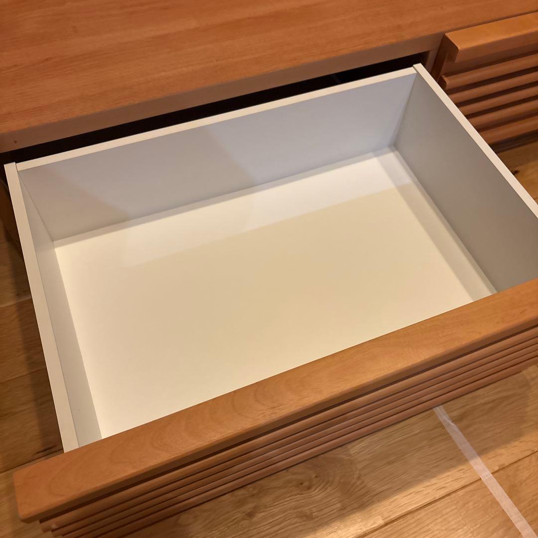 ウッド調 スリットデザイン テレビ台（福島県福島市内で引取り可能な方）