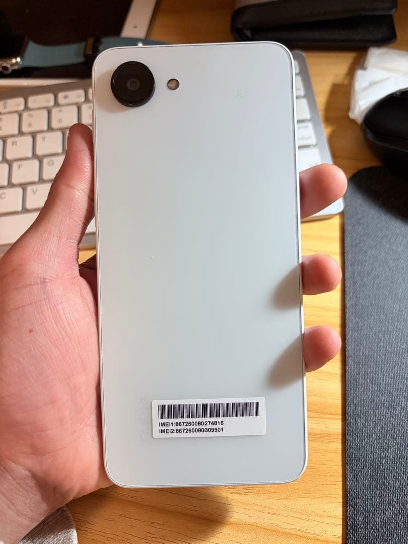 Nubia S2R スマートフォン、箱入り新品。