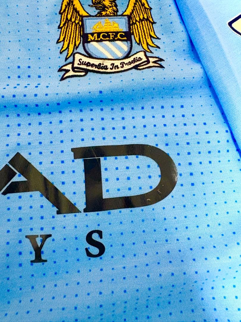 【正規品】マンチェスターシティ2011/12アグエロ ホーム