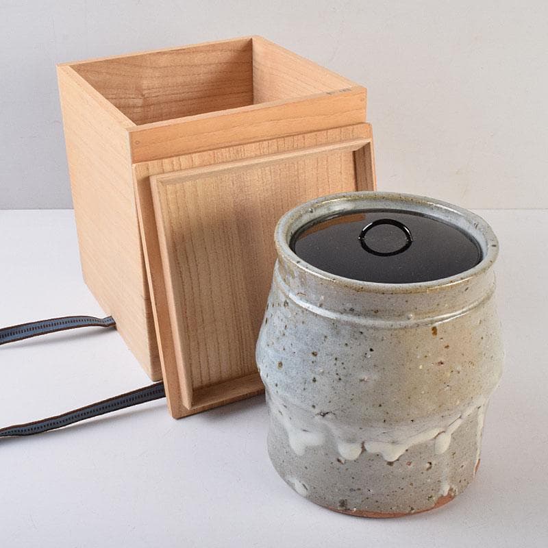 茶道具　白山窯　高山光作　水指　茶碗　共布共箱　C　R8742
