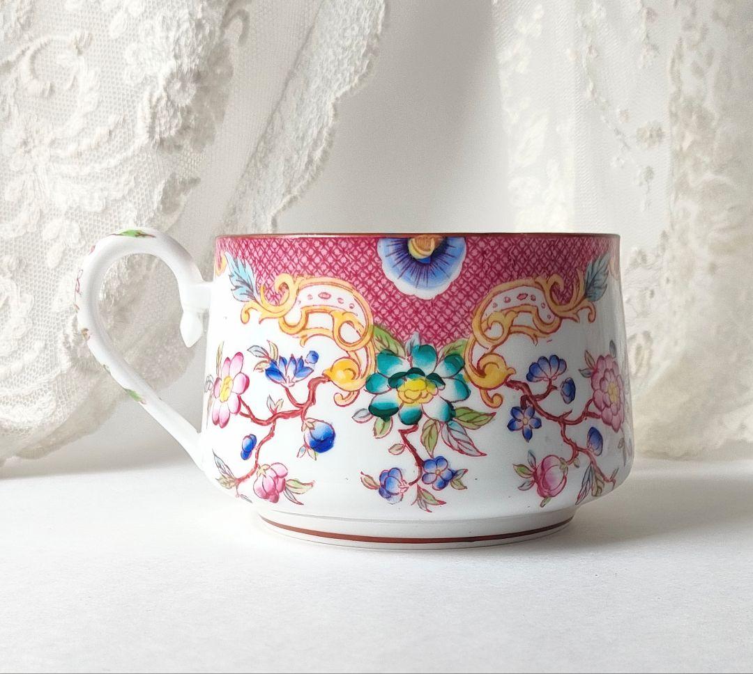 希少　美品　サルグミンヌ　ミントン　ショコラカップ　フランスアンティーク