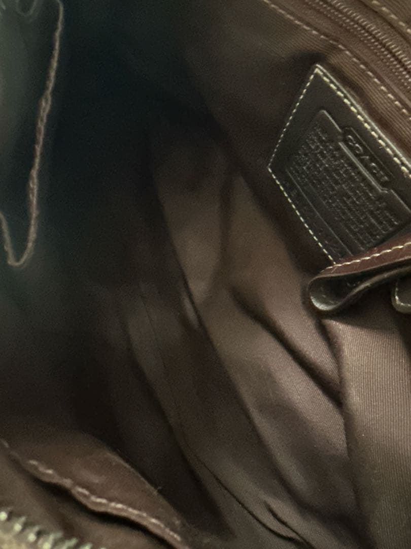 COACH コーチ トートバッグ ショルダー シグネチャー キャンバス レザー