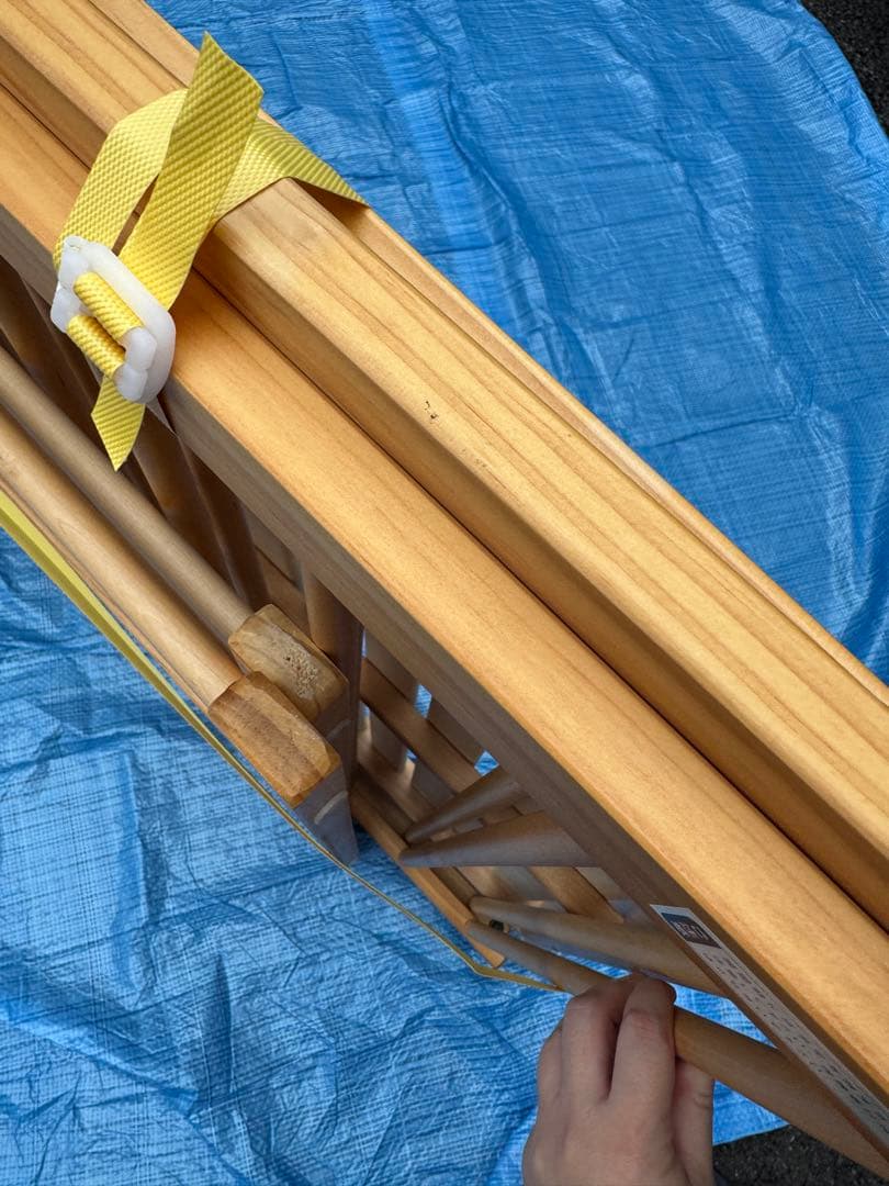 【美品】farska(ファルスカ) ベッドサイドベッド03