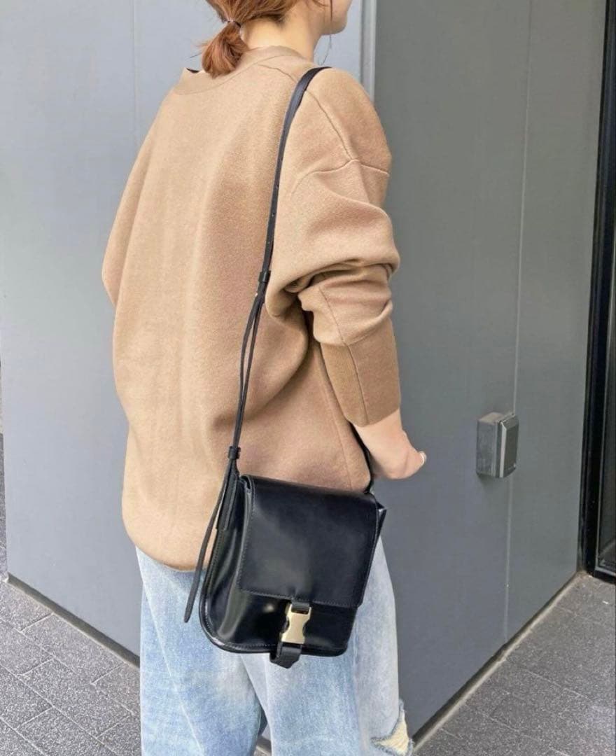 Spick & Span☆ダブルジャガードビッグカーディガン