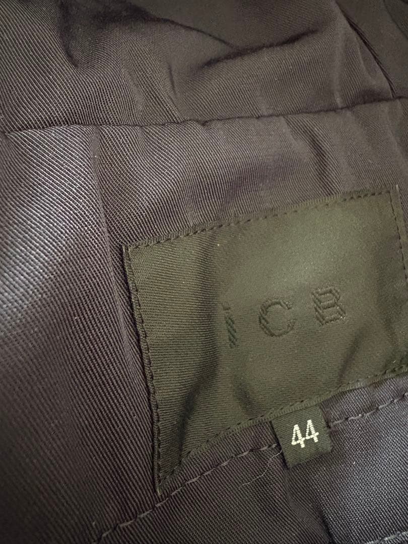 美品★iCB モッズコート ネイビー ダウンライナー付き 大きいサイズ　44