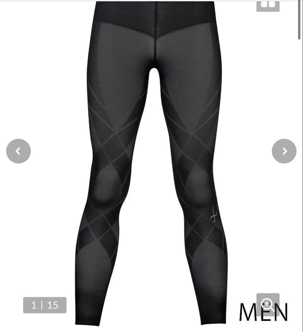 美品 CW-X ワコール スポーツタイツ レギンス HZO-779 メンズ S