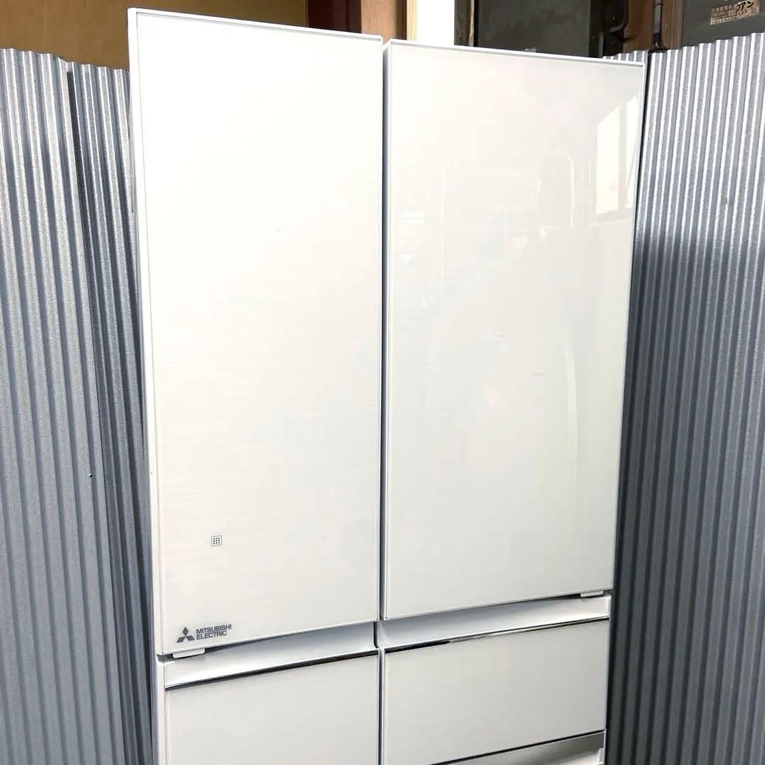 MITSUBISHI 三菱⭐️6ドア冷蔵庫　フレンチドア　2020製　470L