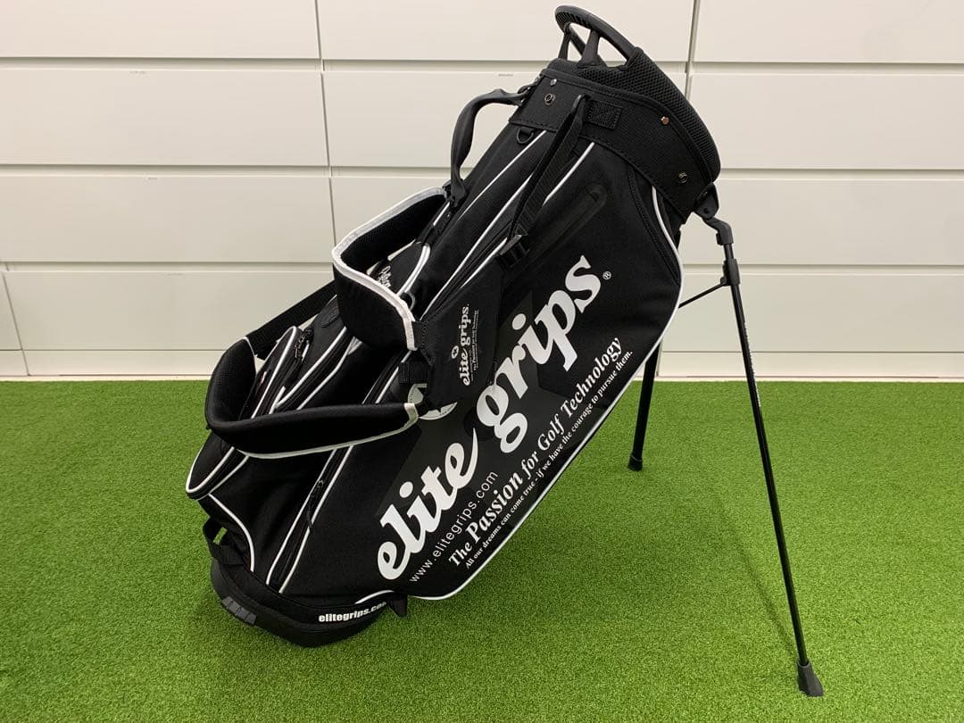 エリートグリップ elite grips ブラック キャディバッグ スタンド