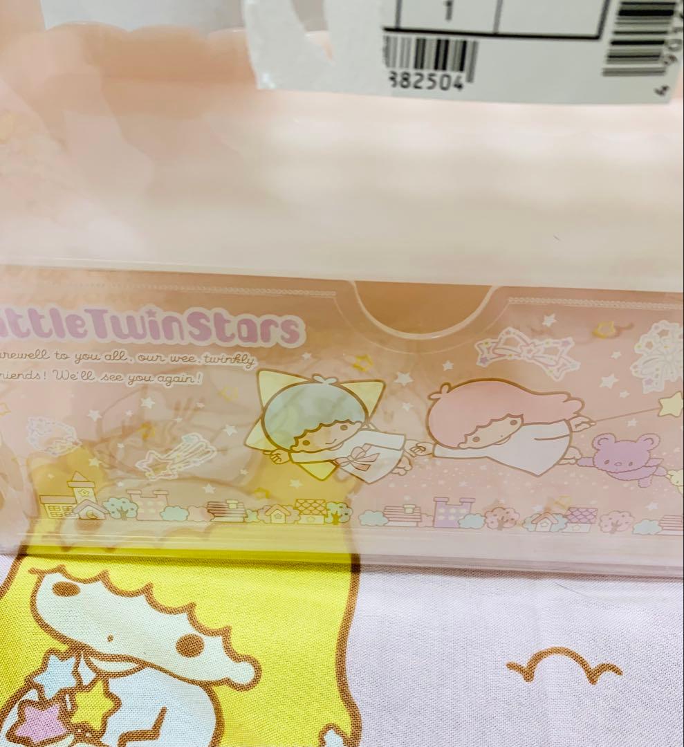 K*様 リトルツインスターズ キキララ キキ＆ララ クリア飾り棚