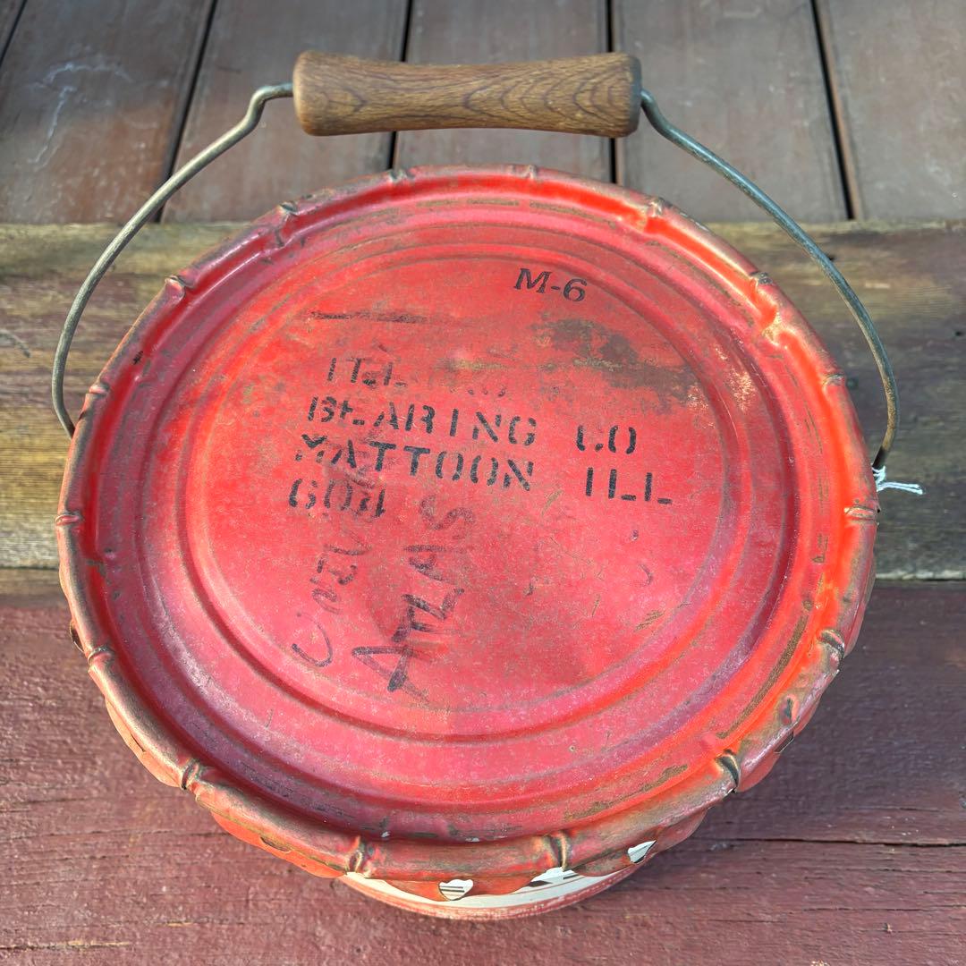 USA VINTAGE CO-OP GREASEオイル缶 1950s