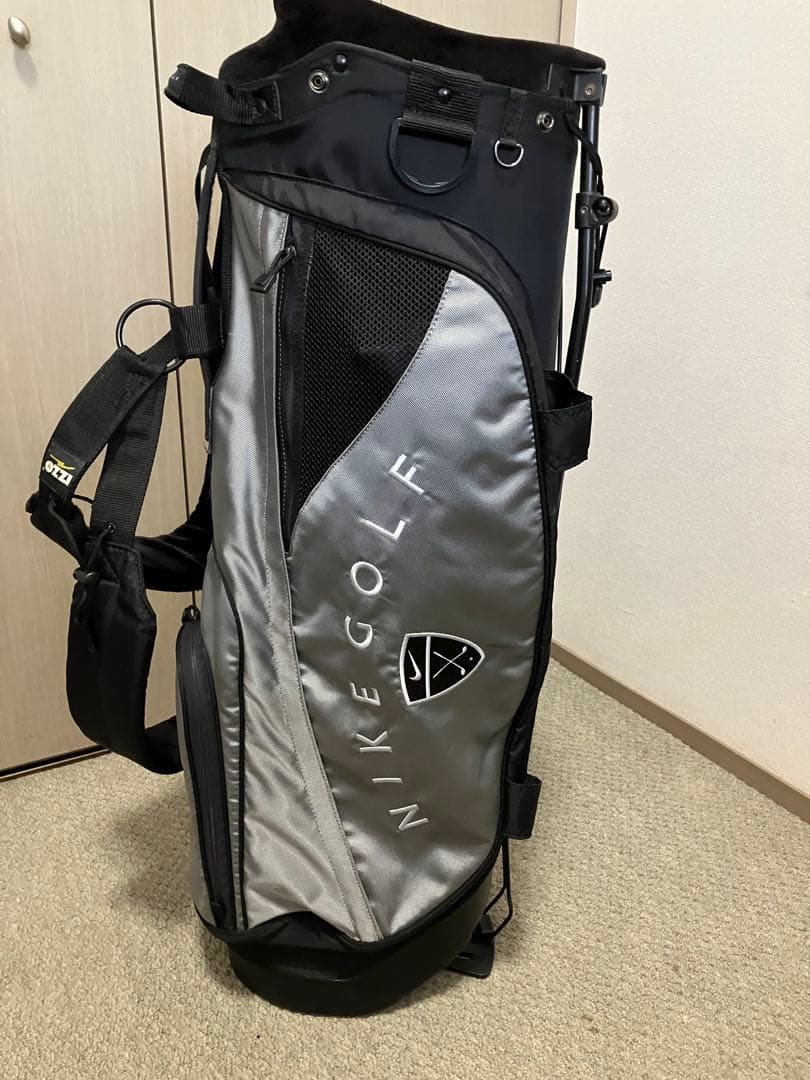 NIKE GOLF キャディバッグ シルバー/ブラック