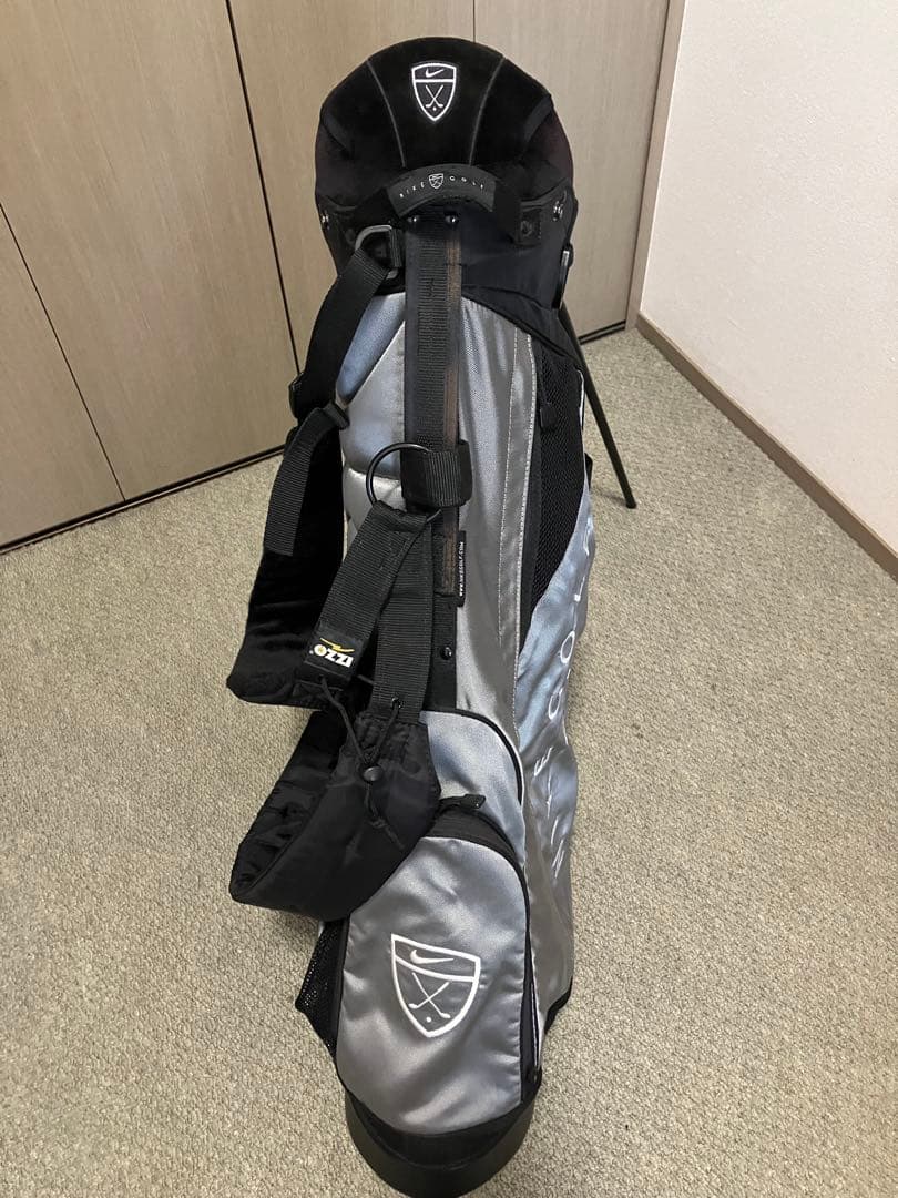 NIKE GOLF キャディバッグ シルバー/ブラック
