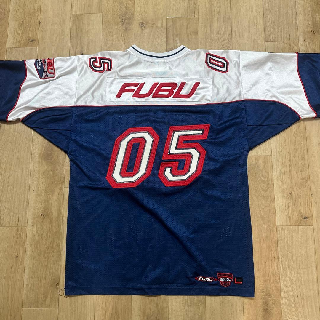 FUBU フブ フットボールシャツ ゲームシャツ HIPHOP ストリート