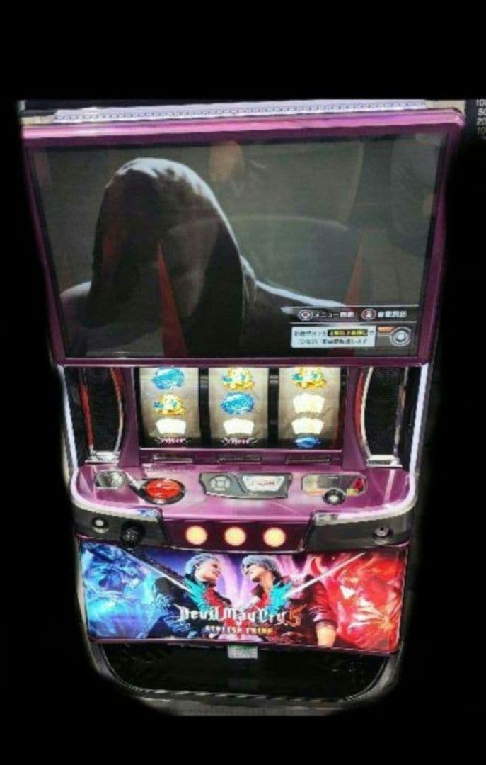 パチスロ実機 デビルメイクライ5 スタイリッシュトライブ スマスロユニット付⑧