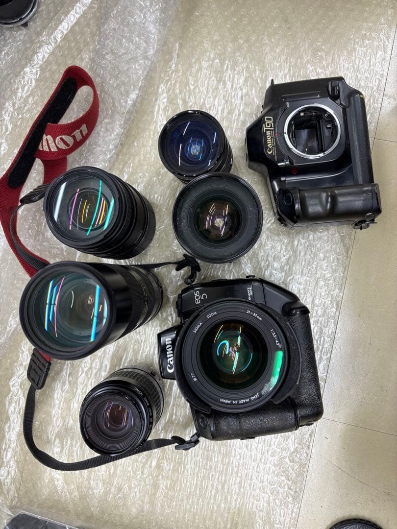Canon EOS 50 + Sigma レンズ ジャンクセット
